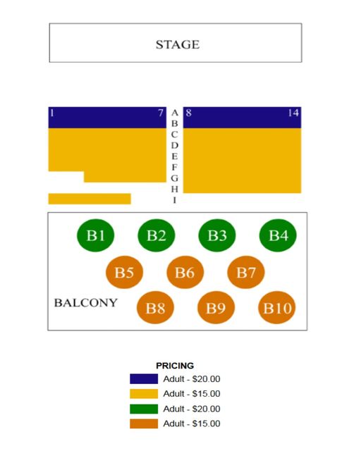 Seating Chart Rialto Theater