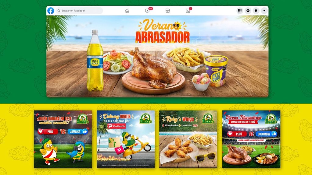 Campaña Verano Abrasador de Roky’s creada por BUM Growth: concepto creativo y diseño digital.