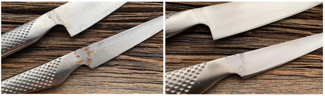 Global knife sharpening, repair, restoration and re serration.