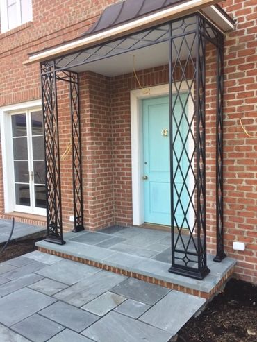 main entrance door shade