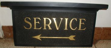 PVC Estate Signs, Named , service