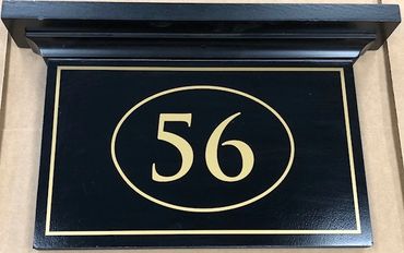 PVC Estate Signs, Named , 56