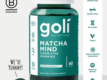 Goli Matcha Mind Gummies
