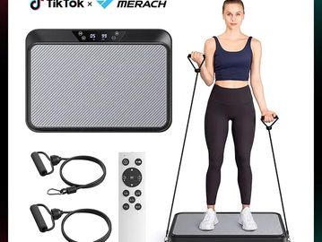 MERACH Square Vibration Plate Exercise Machine