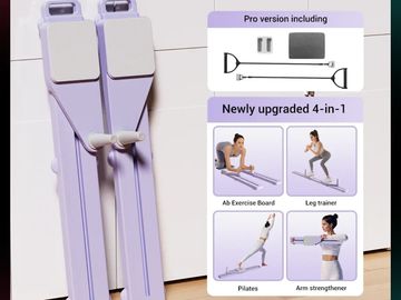 UMAY Ultimate Multi-functional Split-style Detachable Pilates Abdominal Board