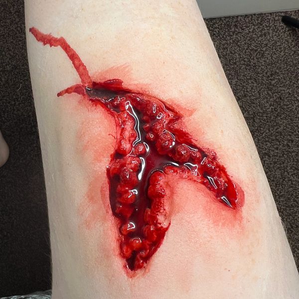 Prosthetic Wound Makeup