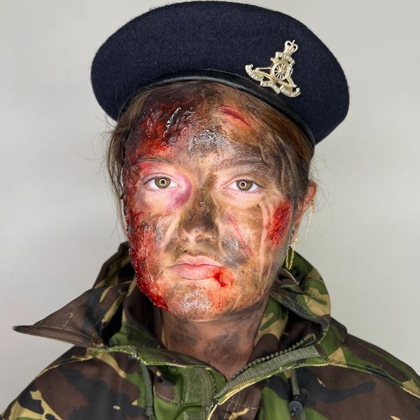 Army Soldier SFX Makeup