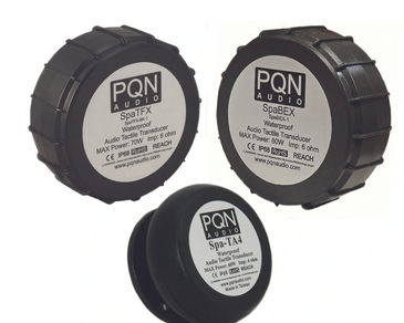 Waterproof Audio Transducers  
Tactile  Transducers  
Audio Emitters 
PQN Audio Transducers
