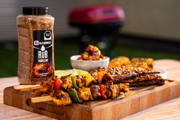Rub Parrillero, especias McCormick que se usa para preparar alimentos a la parrilla