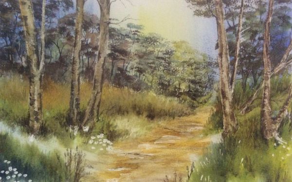 Quiet footpath - Nidderdale
Signed print 