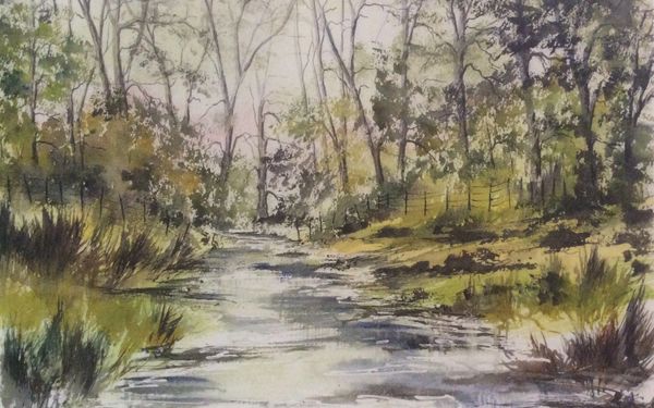 Tributary for River Wharfe
Signed print