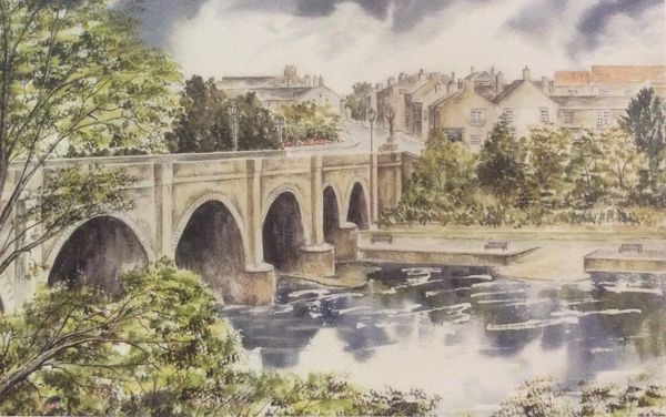 Wetherby 
Signed print 