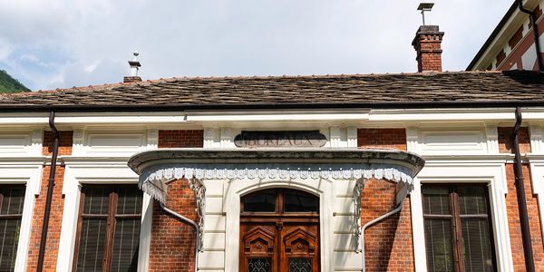 Facciata della palazzina del Museo