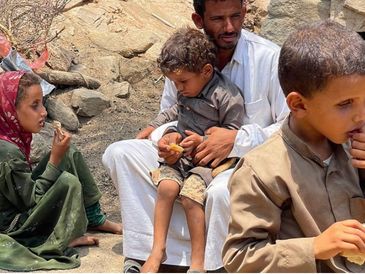 Yeman famine appeal by Ash Elahi founder of Al Fazal Trust 