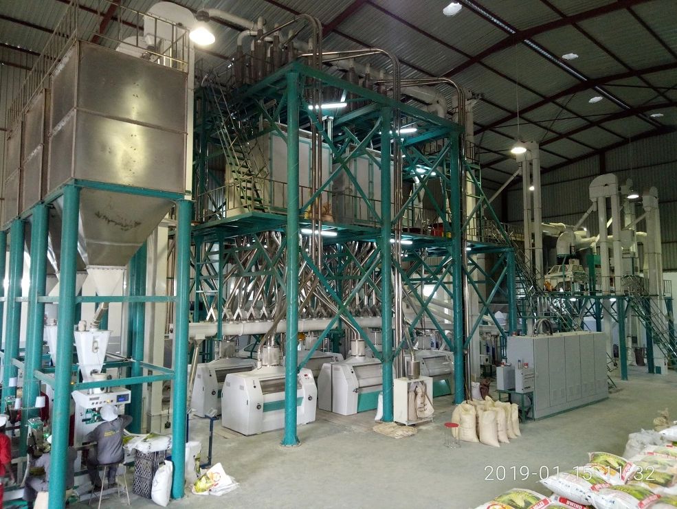 240TPD corn milling plant for super corn flour corn grits corn meal 