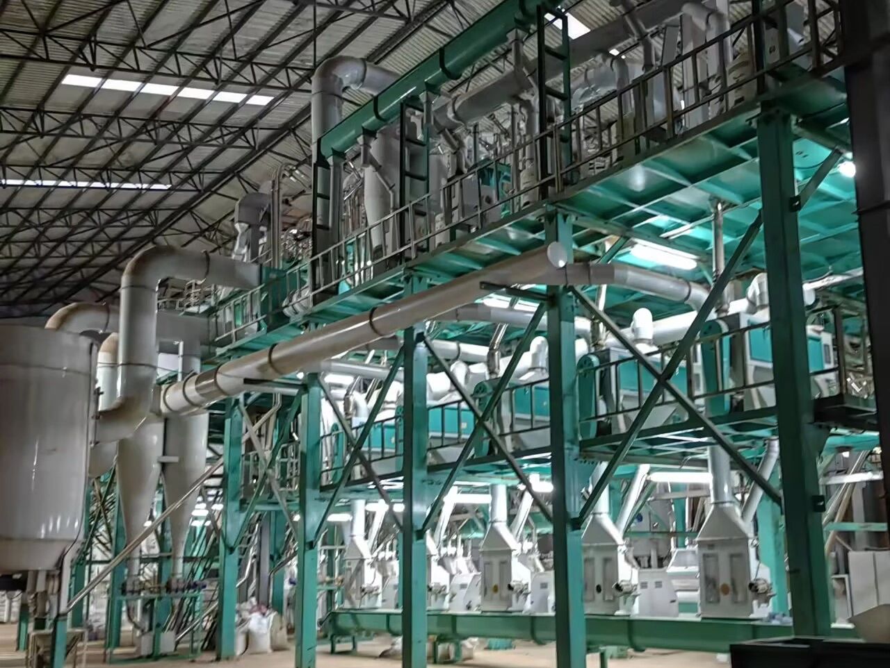 500TPD corn milling plant for super corn flour corn grits corn meal 