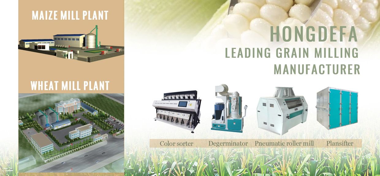 Our maize mill machine is high quality and fully automatic. 
Capacity from 5tpd to 500tpd