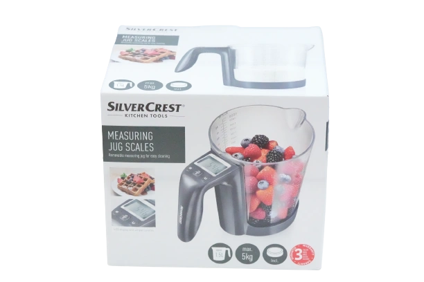 Digital - Electronic LCD SILVERCREST Jug Measuring with Scale Cup Kitchen Scales Household