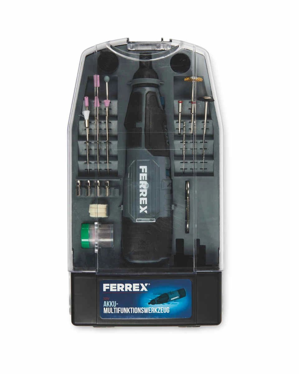 Cordless Rotary Multi Tool Dremel Set Precision 75pcs Kit Rechargeable 12v FERREX GERMANY