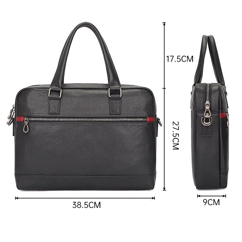 Leather Bag Briefcase Handbag for Bag Laptop Bag 7340A-1