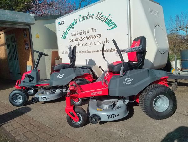 Wetheringsett garden machinery now stock a large range of machines and gardening products.