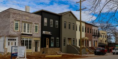 Marseilles, condos, walk-up, brick, multi-structure, downtown bentonville
