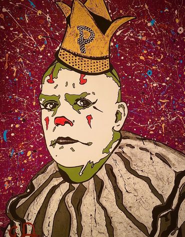 Puddles Pity Party / Singing Clown / Art
2017
Acrylic on Canvas