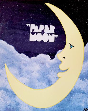 moon movie poster Paper Moon / Tatum O'Neal / 
Peter Bogdanovich / Art
2018
Acrylic on Canvas