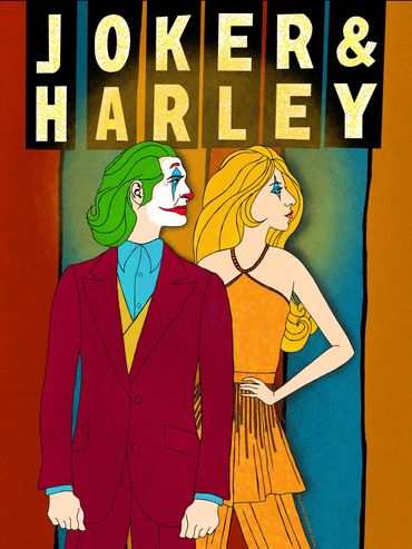 Ellie Duke joker fan art