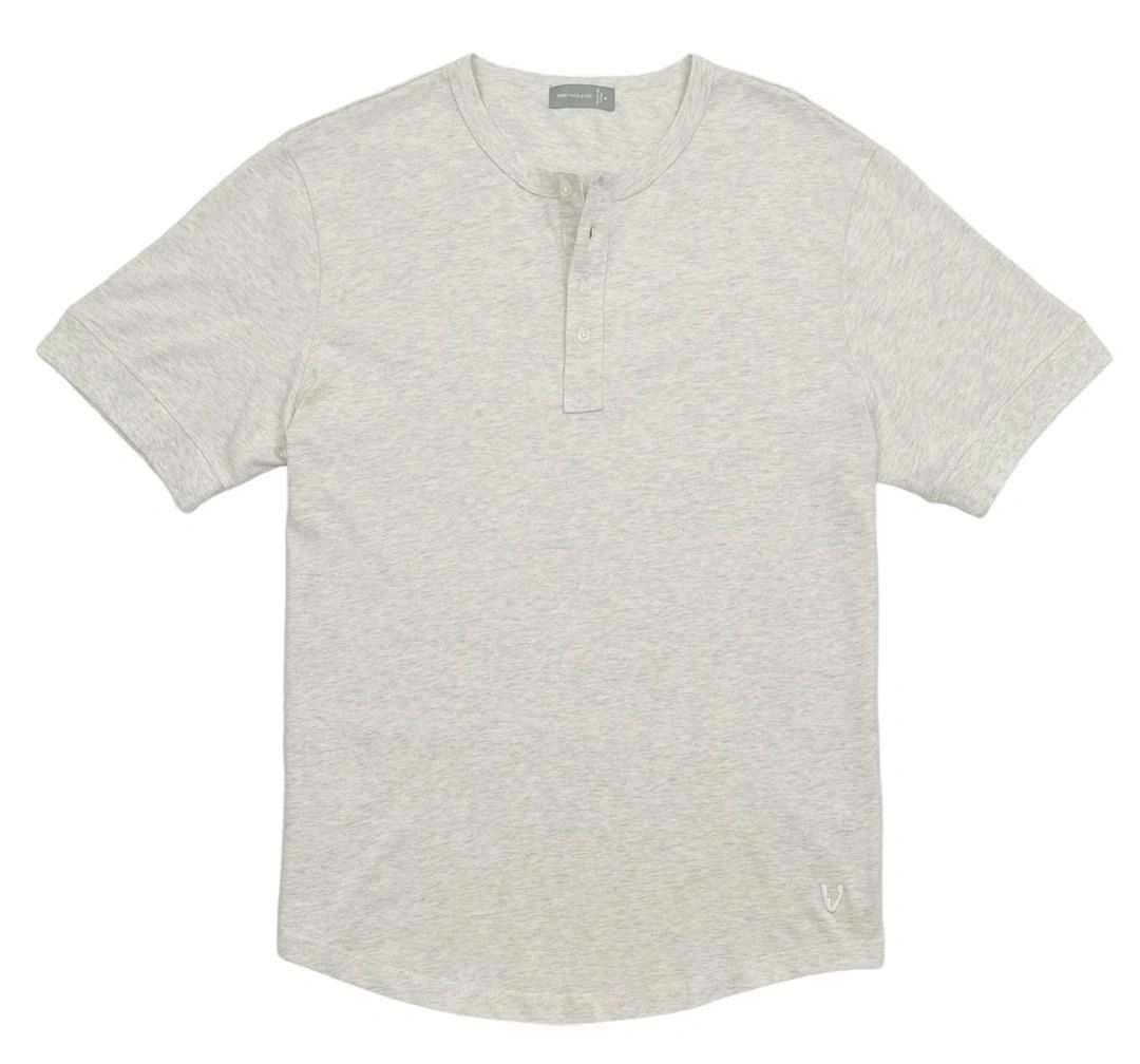 VarietyAthletics Mens Soft Pima Cotton Elastic Sleeve Cuff Henley T-Shirt - Picture 11 of 17