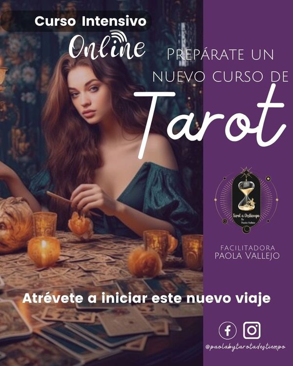 " El tarot es un viaje de autoconocimiento que esta impregnado en la historia del tiempo"