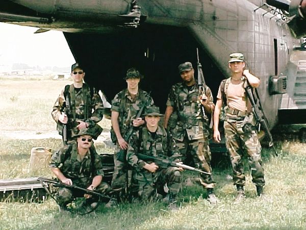 Joint Task Force (JTF) Shining Hope 1999
Jeremy Bynum (Far Right)