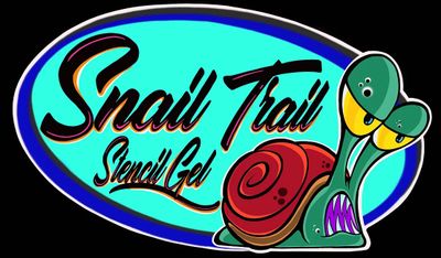 Snail Trail Stencil Gel
