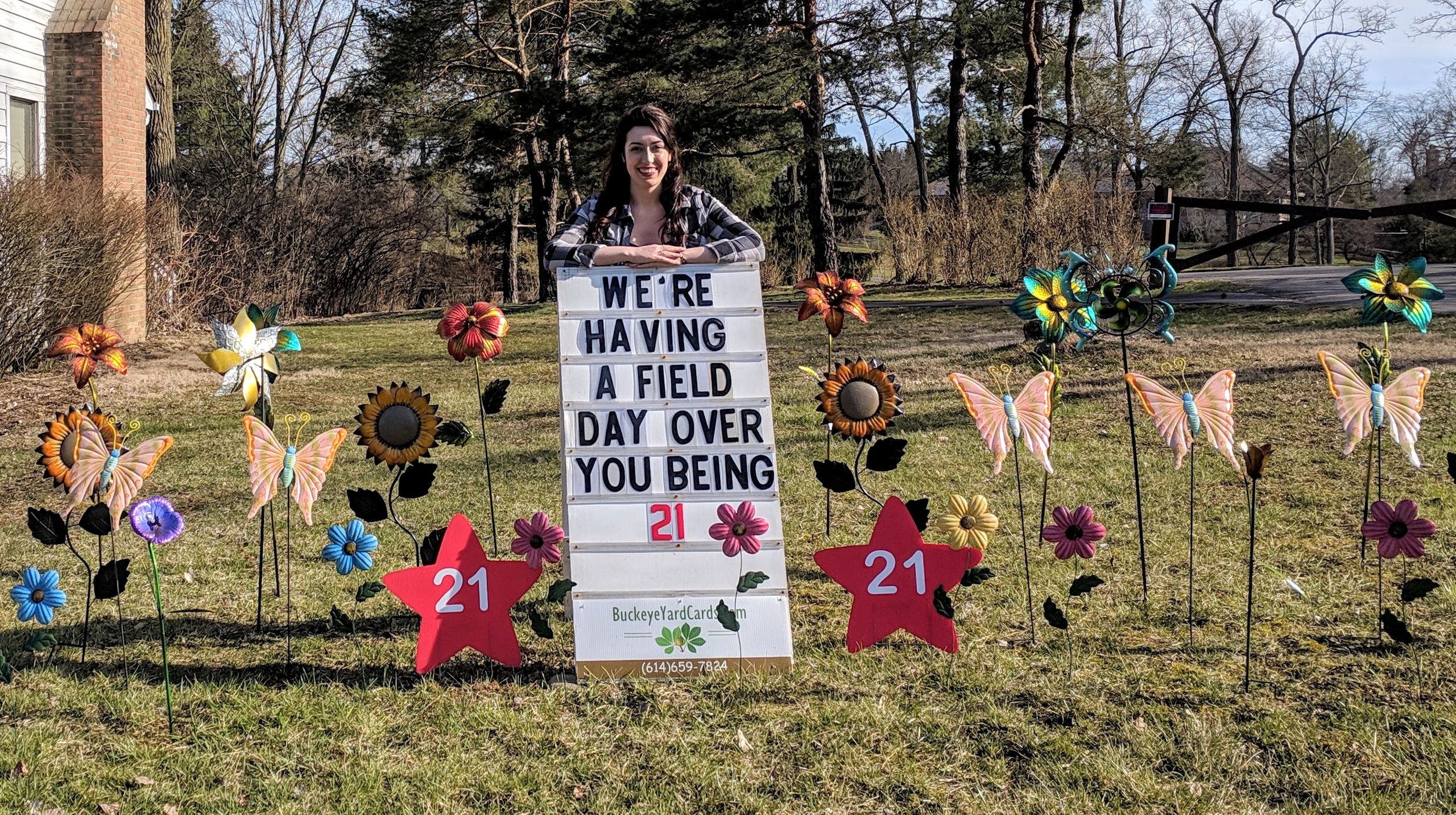 Flowers for Yard Cards