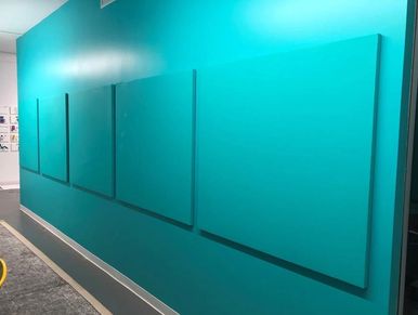 Recycled Polymer Modern Acoustic Wall Panel, Model Name/Number: Chroma  Panels at Rs 300/square feet in Surat