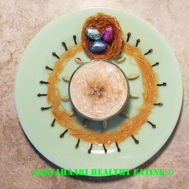 healthy plant based vegetarian vegan meals| 
Vermicelli| Lunch| Healthy Dessert
