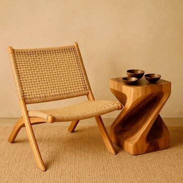 Rattan bambu mobilya