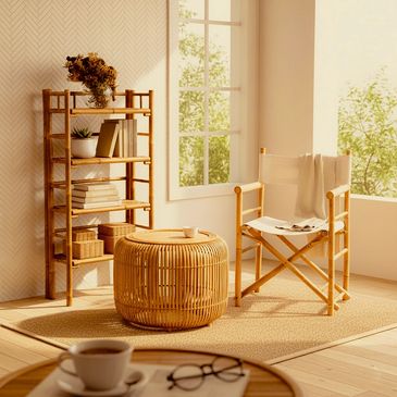 Rattan bambu mobilya