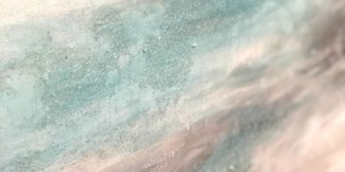 sea glass painting