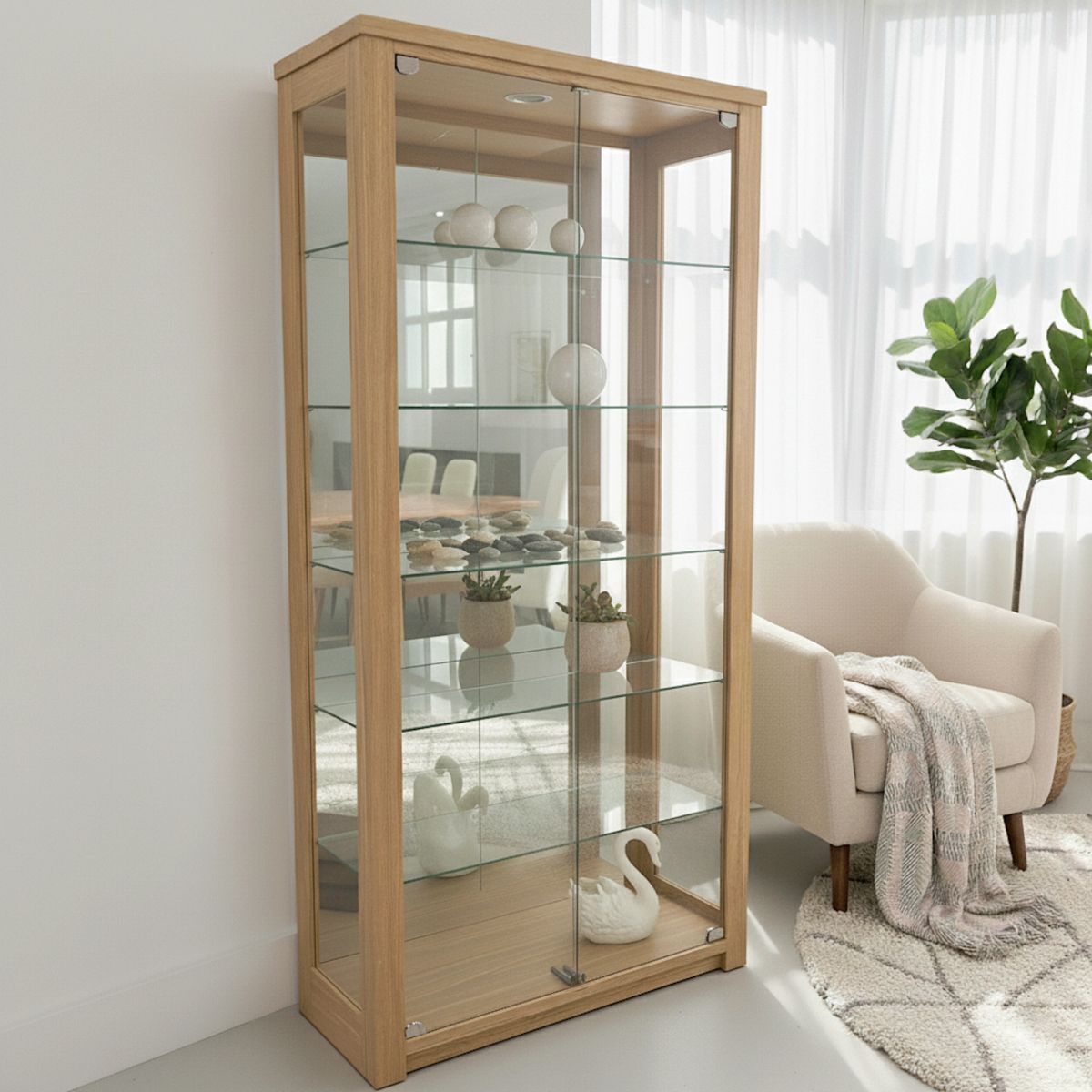 DU51 - Tasmanian Oak Display Unit