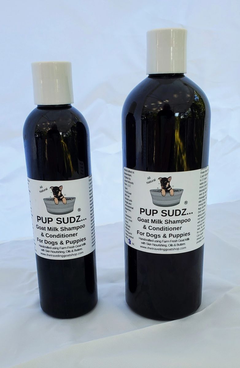 Pup Sudz Goat Milk Dog Shampoo