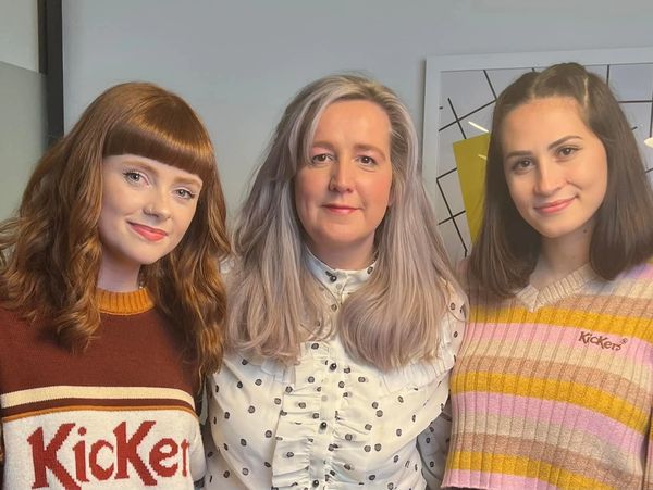 Caitlyn & Leah with Nicola 