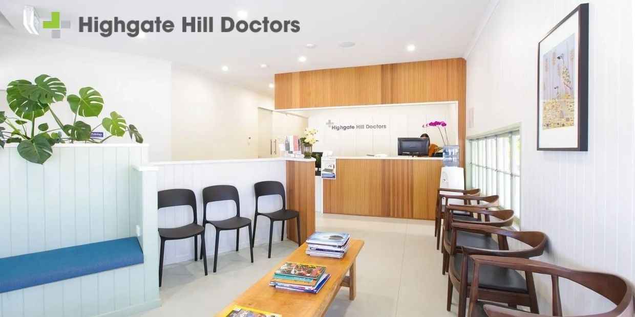 Highgate Hill Doctors modern reception in Brisbane