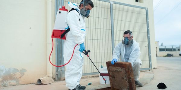 تنظيف ومكافحة الحشرات في البالوعات والمناهيل 