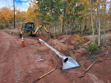 Culvert and driveway install