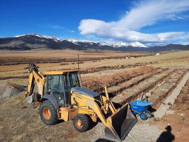 Septic system install