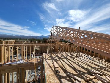 Framing for residential home build