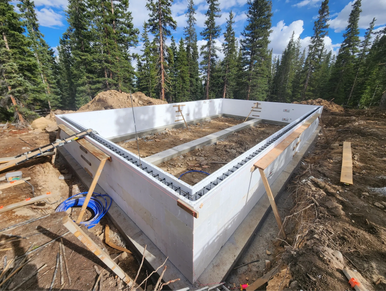 foundation, ICF blocks