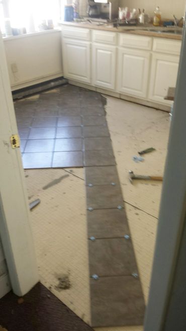 Commercial diamond tile – During