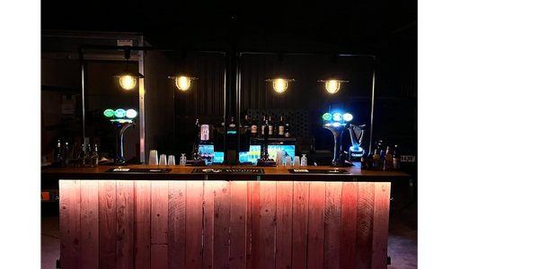 Illuminated mobile bar